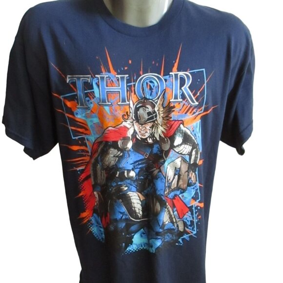 Marvel Other - Men's T-shirt Marvel Mad Engine Thor T-shirt NEW DEADSTOCK Large Vintage NWT DS
